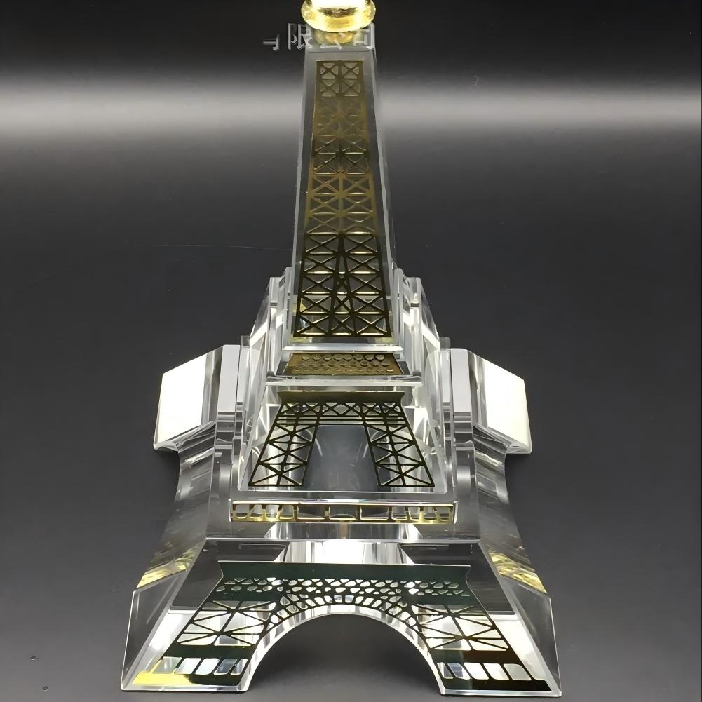 Personalized 3D Crystal Pyramid Landmark – Custom Architectural Model Keepsake