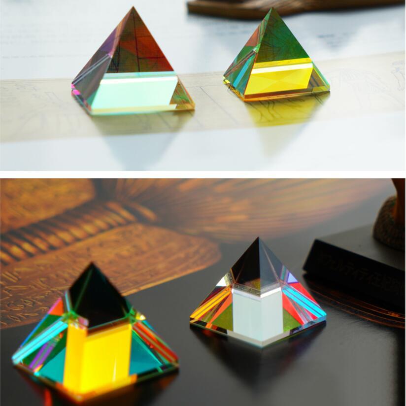 Personalized 3D Crystal Pyramid Landmark – Custom Architectural Model Keepsake