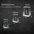 Personalized Rectangle 3D Crystal Photo Block with LED Base