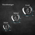 Personalized Heart Crystal Keepsake with 3D Photo Engraving